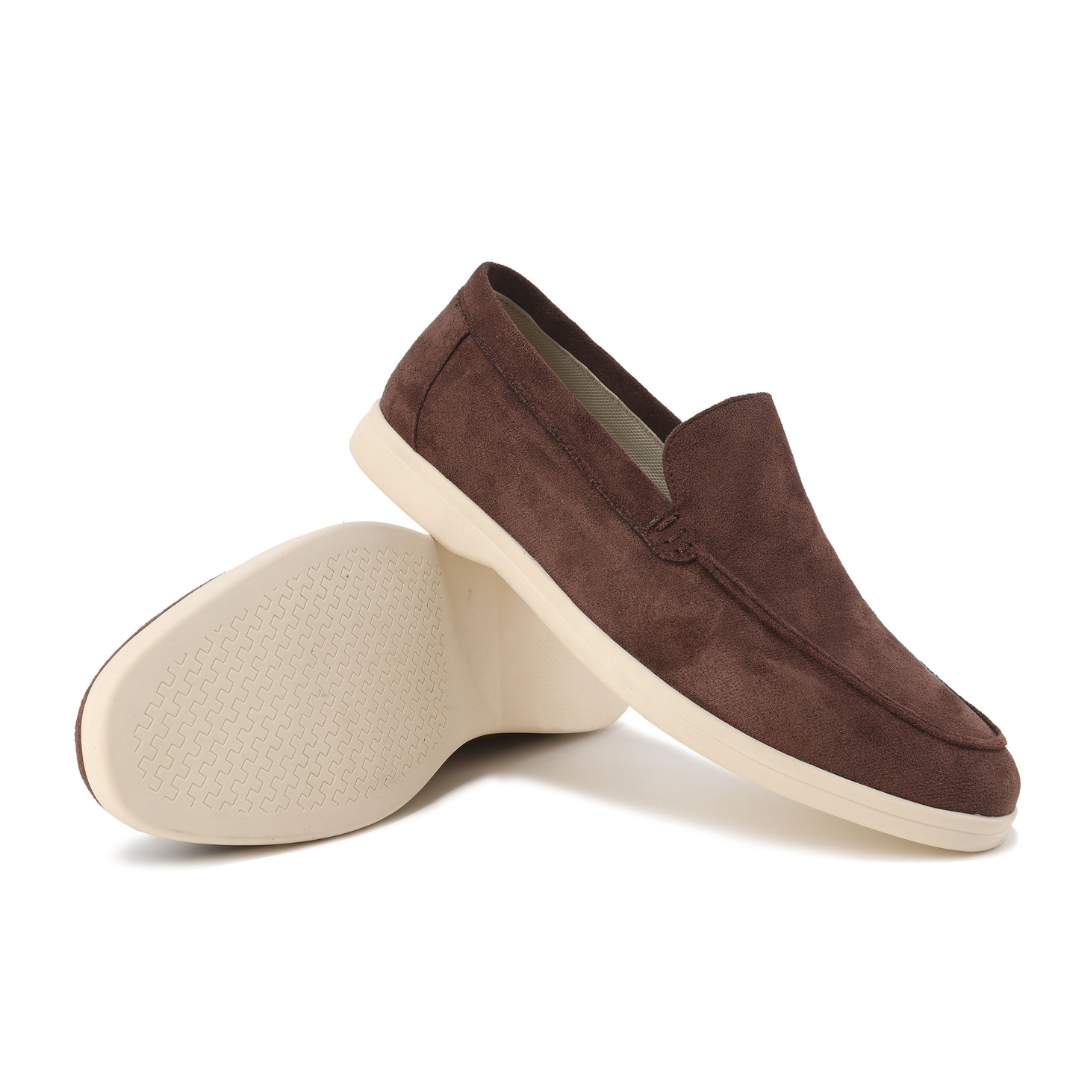 Mevin - loafers i mocka