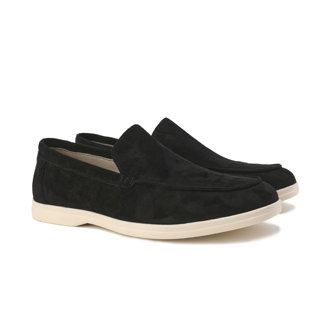 Mevin - loafers i mocka